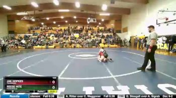 106 lbs Cons. Round 3 - Reese Hite, Marshfield vs Jak Hopkes, Tillamook