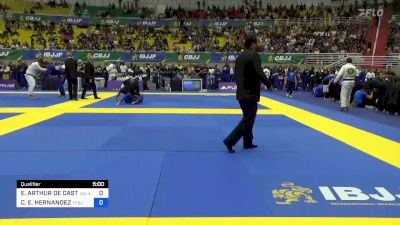EDUARDO ARTHUR DE CASTRO PINHO vs CARLOS E. HERNANDEZ 2023 Brasileiro Jiu-Jitsu IBJJF