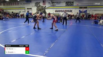 JV-43 lbs Round 2 - Wes Stoner, Williamsburg vs Abrum Rhoads, Cedar Rapids Jefferson