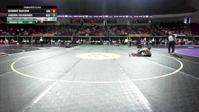 141 lbs Consi Of 32 #2 - Robert DuCoin, Rowan vs Jaeden Vaughner, Sacramento State