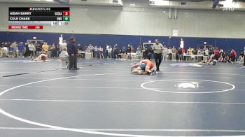 184 lbs Round Of 16 - Aidan Barry, Coast Guard vs Cole Chase, Roger Williams