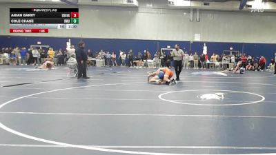 184 lbs Round Of 16 - Aidan Barry, Coast Guard vs Cole Chase, Roger Williams