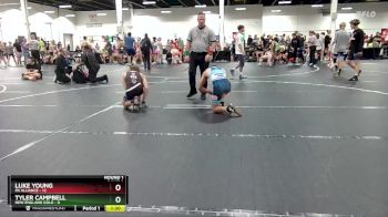 113 lbs Round 2 (4 Team) - Tyler Campbell, New England Gold vs Luke Young, PA Alliance