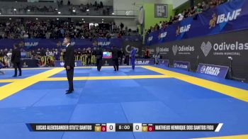 Matheus Henrique Dos Santos Figu vs Lucas Alekssander Stutz Santos 2025 European Jiu-Jitsu IBJJF Championship