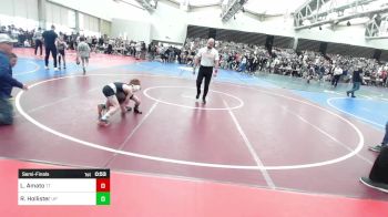 60-B lbs Semifinal - Luca Amato, Team Tugman vs Rocco Hollister, Upper Perkiomen