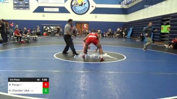 182 lbs 3rd Place - Ryan Parga, Dodge City vs Parker Chandler UNA, Lincoln East