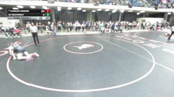 144 lbs Cons. Round 2 - Connor Misner, Mt. Zion vs DJ Heatherly, Galesburg