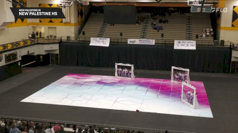 New Palestine HS "New Palestine IN" at 2026 WGI Guard Avon Regional+