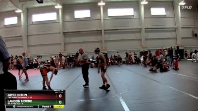 100 lbs Round 5 (8 Team) - Jayce Nixon, The Wrestling Mill vs Landon Moore, 84 Athletes