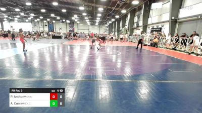 80 lbs Rr Rnd 3 - Parker Anthony, Cardinal Wrestling Club vs Austin Conley, Golden Barracuda