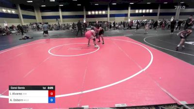 215 kg Consolation - Isaac Alvarez, 209 Wr Ac vs Aj Osborn, Wildpack