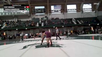184 lbs Cons. Round 3 - Cody Brenner, Central Michigan vs Ronald Dimmerling, Kent State