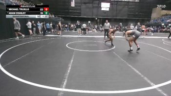 141 lbs Quarterfinal - Michael Trujillo, Arizona Christian University vs Adam Stanley, Embry-Riddle (Ariz.)