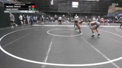 141 lbs Quarterfinal - Michael Trujillo, Arizona Christian University vs Adam Stanley, Embry-Riddle (Ariz.)