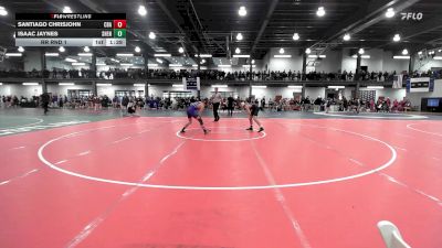 132Yellow lbs Rr Rnd 1 - Santiago Chrisjohn, Cba vs Isaac Jaynes, Shenendehowa