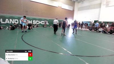 126 lbs Consi Of 16 #1 - David Bautista, Rialto vs Angel Antonio, Schurr