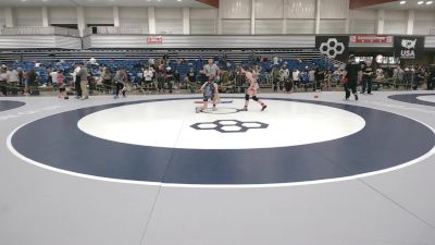 87 lbs 5th Place Match - Addie Lunn vs Leighla Root, Lanesville Wrestling Club