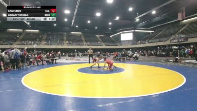 85 lbs Consolation - Sam Cruz, Paulsboro vs Logan Thomas, Mount Laurel Township