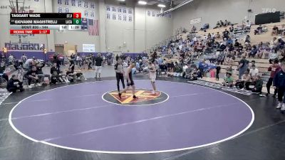 144 lbs Quarterfinal - Giovanni Magistrelli, Lake Catholic vs Taggart Wade, St. Vincent St. Mary