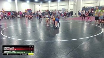 120 lbs Round 7 (8 Team) - Arianna Ruiz, RPA/Head Hunters Wrestling Club vs Kristi Raue, Nebraska Marvels