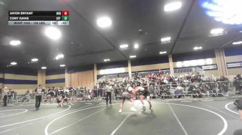 165 lbs Consi Of 64 #2 - Javon Bryant, Independant vs Cory Davis, CFP Wrestling