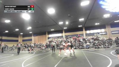 165 lbs Consi Of 64 #2 - Javon Bryant, Independant vs Cory Davis, CFP Wrestling