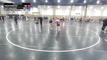 170 lbs Rr Rnd 3 - Teegan Robinson, Patriots Wrestling Club-Dothan vs Riley Lancaster, Trident Wrestling Club