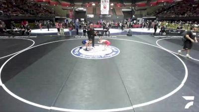 74 lbs Champ. Round 2 - Cannon Renner, Fortuna Youth Wrestling Club vs Julian Lawrence, Red Wave Wrestling