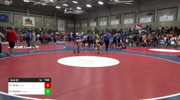 106 lbs Round Of 32 - Alijah Ortiz, Clovis North vs Nathan Kaiser, Monache