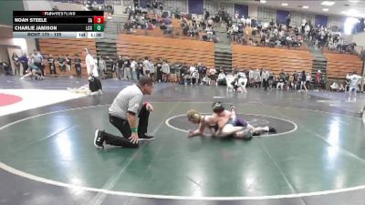 126 lbs Champ. Round 2 - Charlie Jamison, La Costa Canyon vs Noah Steele, Saint Augustine