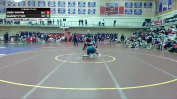 141 lbs Champ. Round 1 - Diego Galvan, Simpson (Calif.) vs Mason Thynes, Corban University