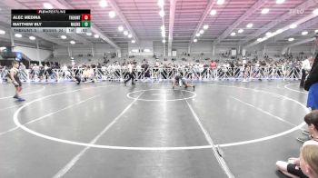 75 lbs Rr Rnd 3 - Alec Medina, The Hunt Wrestling Club Black vs Matthew Bly, Mat Assassins Gray