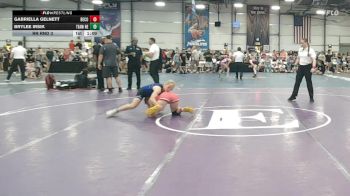 100 lbs Rr Rnd 3 - Gabriella Gelnett, Become The Bull vs BryLee Irsik, Team Nebraska