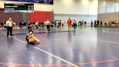 125 lbs Cons. Round 1 - Caiden Lucente, Marymount vs Dylan Klim, St. Vincent College