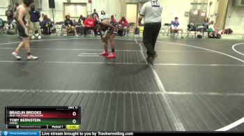 120 lbs Round 2 - Braelin Brooks, Beat The Street Baltimore vs Toby Bernstein, Vipers