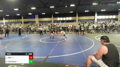 150 lbs Consi Of 8 #1 - Jacob Bell, Inland Elite WC vs Sam Weinberg, La Costa Canyon HS