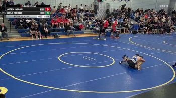 157 lbs Champ. Round 1 - Aiden Lyman, West Seneca West/East vs Kyle Pirone, Frontier