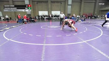 165E Cons. Round 1 - Mason Wren, Lincoln Christian vs Colton Swango, McAlester