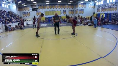 165 lbs Semis & Wb (16 Team) - Ty Rodriguez, Alpha Dogs vs Gabriel Noguel, Eagle Empire