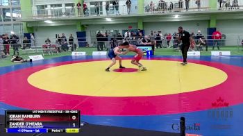 39-42kg Cons. Round 1 - Kiran Ramburn, Jr Badgers vs Zander O`Meara, Island Wrestling Academy