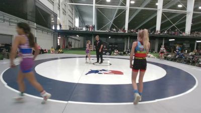 80 lbs Delaney Hardy, Nebraska vs Amelia Stafford, South Carolina