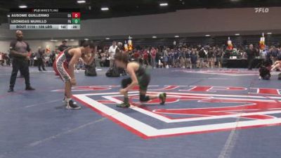 106 lbs Consi Of 8 #2 - Ausome Guillermo, CA vs Leonidas Murillo, PA