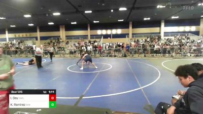 165 lbs Round Of 32 - Isaiah Day, Eagles WC vs Kevin Ramirez, San Marcos HS