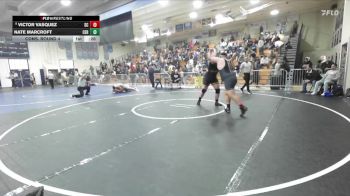 285 lbs Cons. Round 4 - Victor Vasquez, Santiago Corona vs Nate Marcroft, Cerritos