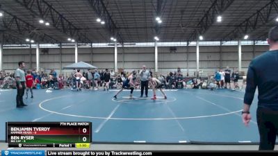 106 lbs Finals (8 Team) - Ben Ryser, Big Cat vs Benjamin Tverdy, Hammer Heads