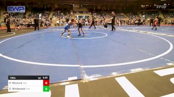 73 lbs Semifinal - Riley Mcclure, Raw Wrestling Club vs Donnie Whitenack, Tiger Trained Wrestling