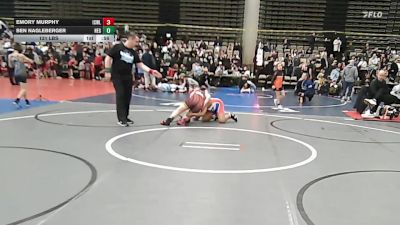 131 lbs Rr Rnd 6 - Emory Murphy, ICWL Bruisers Club - ESC vs Ben Nagleberger, New England Gold - ESC