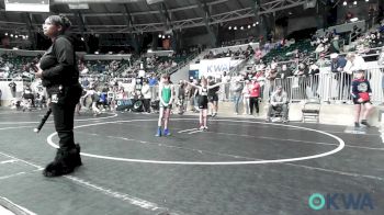 52 lbs Rr Rnd 2 - Griffin Phillips, Murray County Takedown Club vs Luke Pelayo, Bristow Elementary Wrestling Club