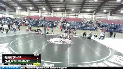 39 lbs Round 2 - Miles Dutch Bringhurst, Westlake vs Jakoby Welling, Evanston Elite