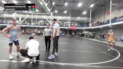 133 lbs Consi Of 16 #2 - Christopher Betancourt, Long Island vs Liam Hickey, Unc